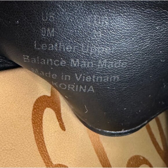 Madewell Korina Slide On Platform Sandals Size 9 Black Leather Upper - Picture 6 of 6